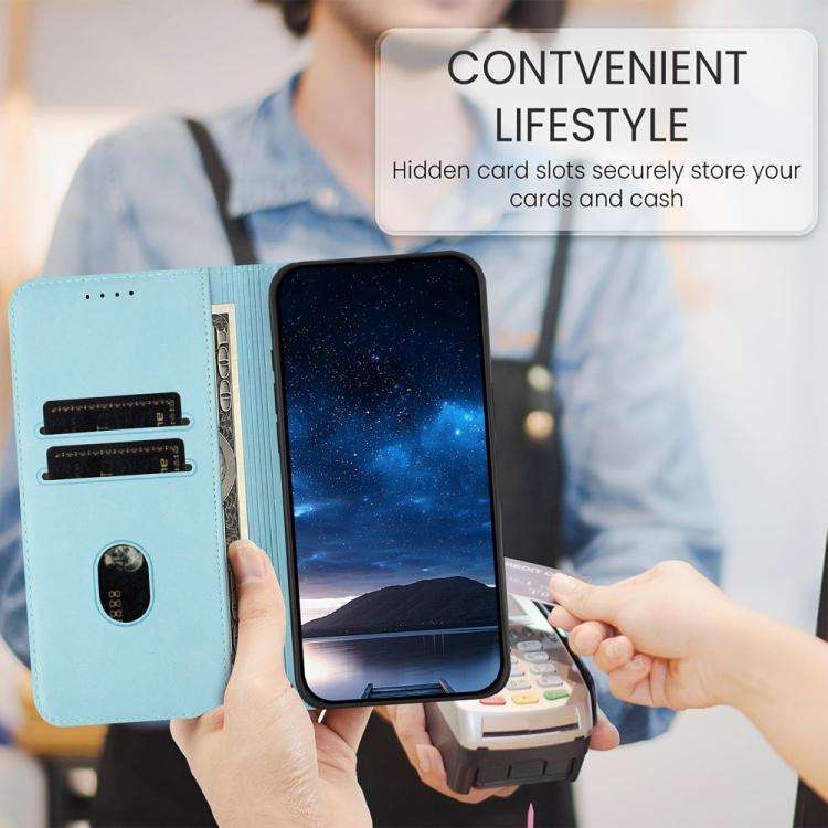 Tulips Butterfly Pattern Magnetic Vegan Leather Phone Case, For iPhone 18 Pro / 17 Pro, For iPhon...
