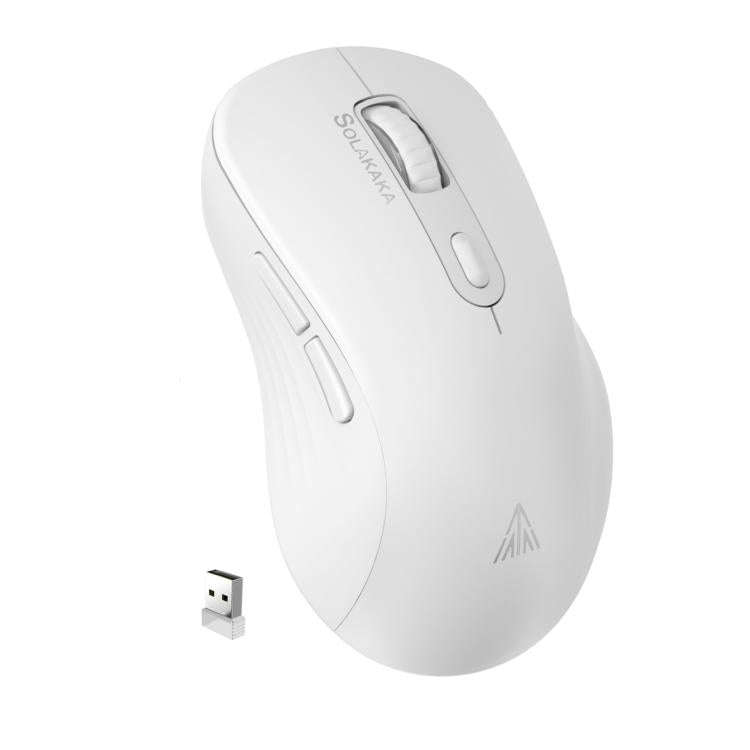 SOLAKAKA SM66 4200DPI 2.4GHz + BT Dual-mode Wireless Mouse, SM66