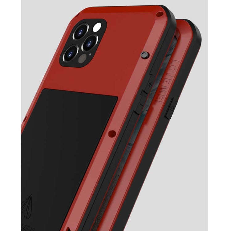LOVE MEI Metal Shockproof Waterproof Dustproof Protective Case, For iPhone 12 Pro, For iPhone 12 ...