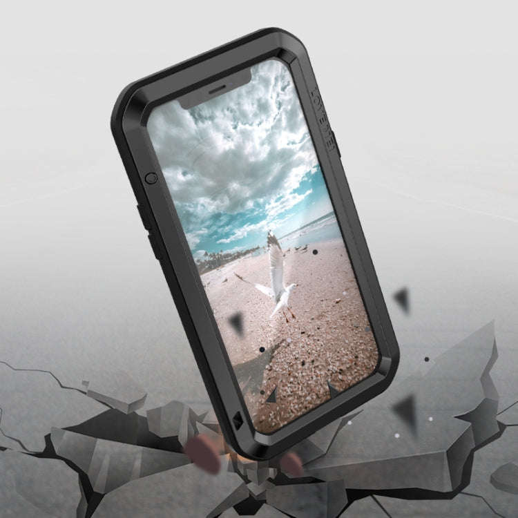 LOVE MEI Metal Shockproof Waterproof Dustproof Protective Case, For iPhone 12 Pro, For iPhone 12 ...
