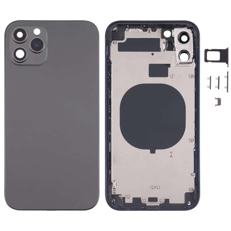 Back Housing Cover with Appearance Imitation of iP13 Pro for iPhone 11, for iPhone 11(Black), for...