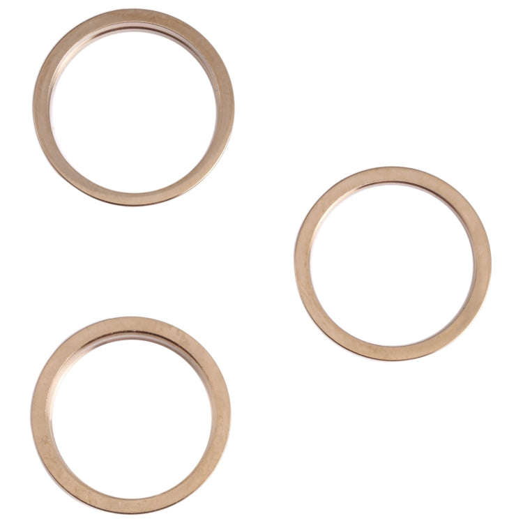 3 PCS Rear Camera Glass Lens Metal Outside Protector Hoop Ring for iPhone 13 Pro Max, For iPhone ...