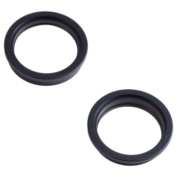2 PCS Rear Camera Glass Lens Metal Outside Protector Hoop Ring for iPhone 13 mini, For iPhone 13 ...