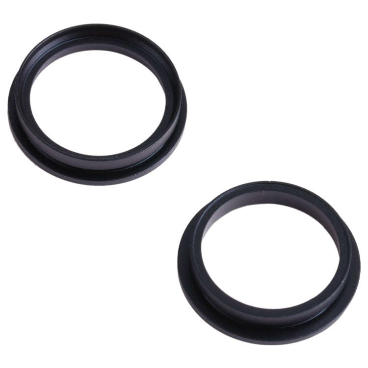 2 PCS Rear Camera Glass Lens Metal Outside Protector Hoop Ring for iPhone 13 mini, For iPhone 13 ...