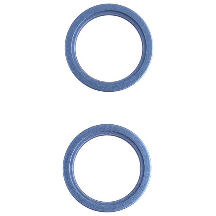 2 PCS Rear Camera Glass Lens Metal Outside Protector Hoop Ring for iPhone 13 mini, For iPhone 13 ...
