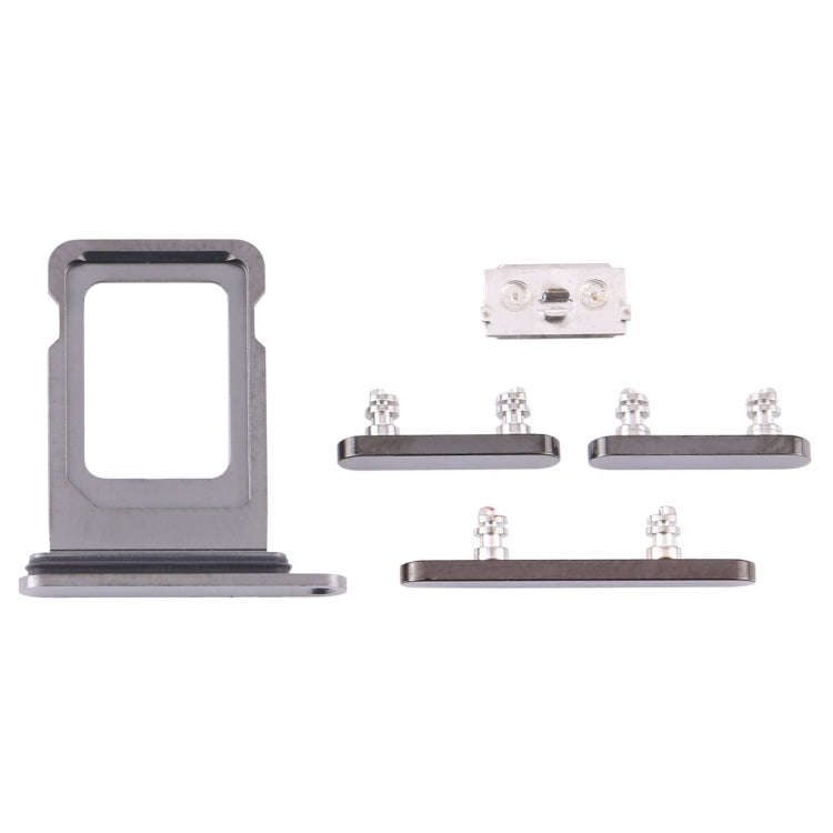 SIM Card Tray + Side Keys for iPhone 12 Pro Max, For iPhone 12 Pro Max (Single card)