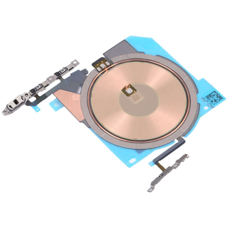 For iPhone 14 Pro Max NFC Wireless Charging Module with Power and Volume Flex Cable, For iPhone 1...
