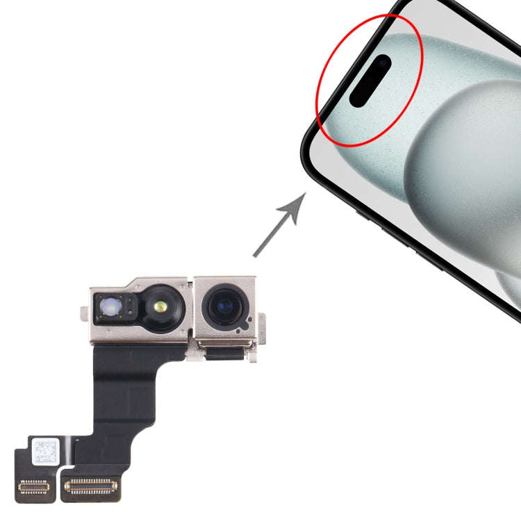 For iPhone 15 Front Facing Camera, For iPhone 15