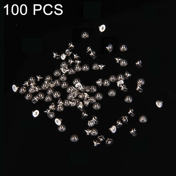 100 PCS SIM Card Snap Spring Screws for iPhone 6, For iPhone 6