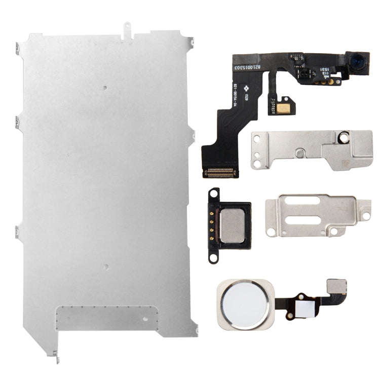 6 in 1 for iPhone 6s Plus LCD Repair Accessories Part Set, For iPhone 6s Plus (Black Set), For iP...