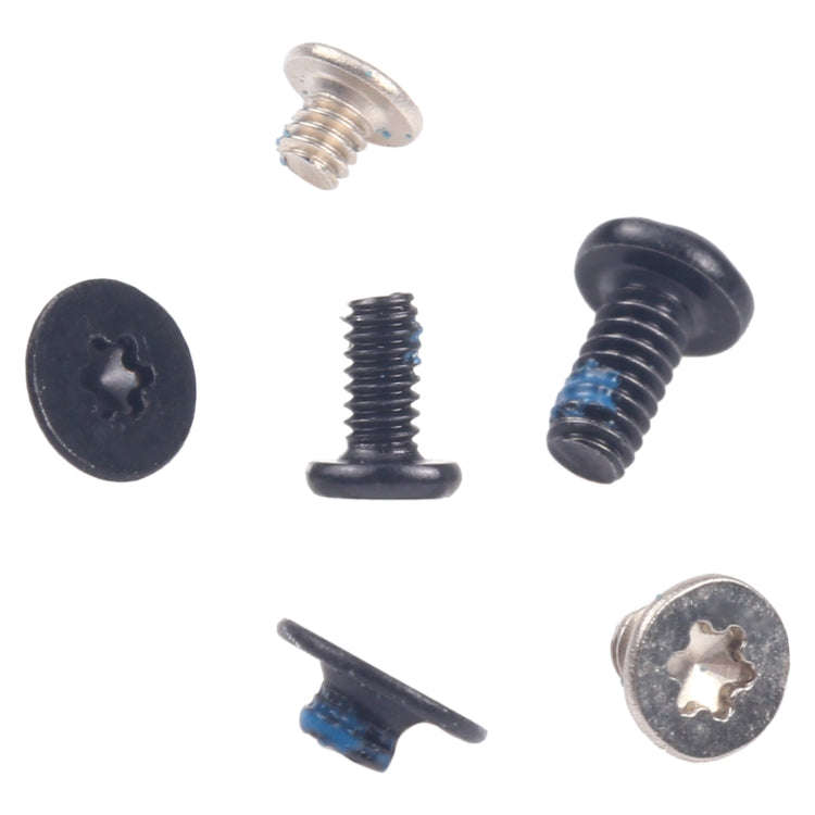 8 in 1 LCD Flex Cable Screws Set For MacBook A1706 / A1708 / A1989 / A2159 / A2289 / A2251, Flex ...