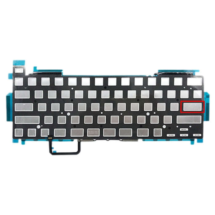UK EU Version Keyboard Backlight for Macbook Pro 13 inch A2251 2020, A2251 (UK)
