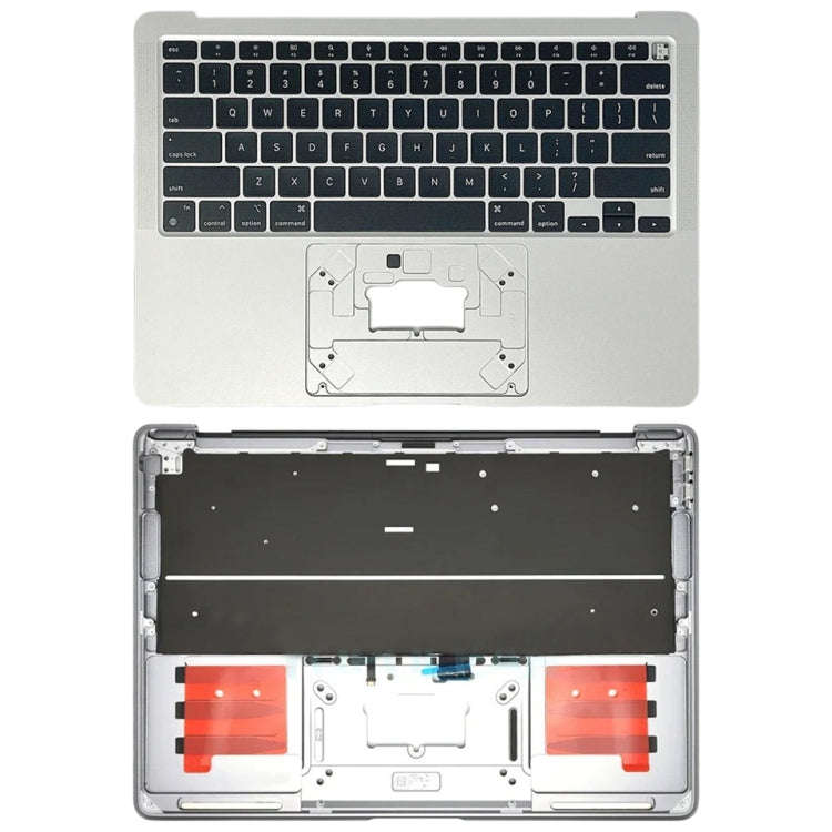 For Macbook Air 13 2020 M1 A2337 EMC3598 C-side Cover + US Edition Key Board, A2337 2020 (US Edit...