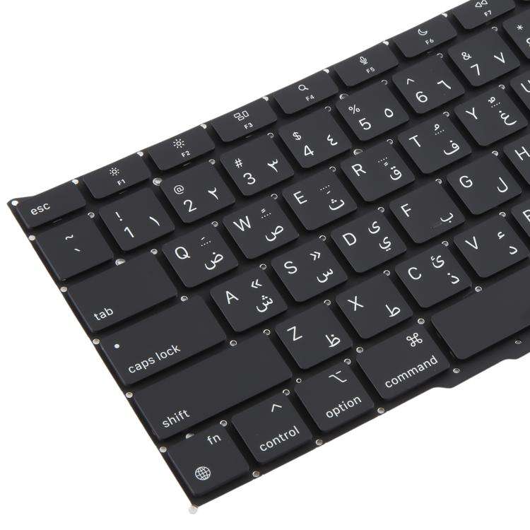 For MacBook Air 13.3 inch M1 A2337 2020 Small Carriage Return Arabic Version Keyboard, A2337 (Ara...
