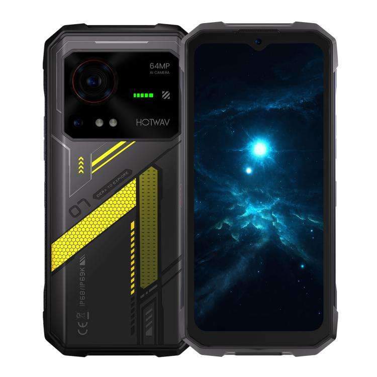 HOTWAV Hyper 7 Rugged Phone, 8GB+256GB, 10800mAh, 6.6 inch Android 14 MediaTek Dimensity 7050 5G,...