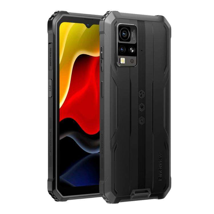 Blackview BV4800 SE Rugged Phone, 4GB+64GB, 6.56 inch Android 15 UMS9320E T615 Octa Core, Network...
