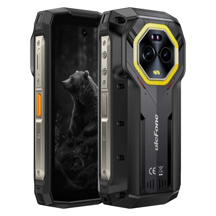 Ulefone Armor Mini 20, Night Vision, 8GB+256GB, IP68/IP69K Rugged Phone, 4.7 inch Android 14 Medi...