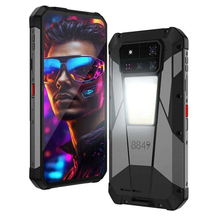 Unihertz Tank 4 Pro Projector Rugged Phone, 16GB+512GB, Night Vision, 6.73 inch Android 13 Dimens...