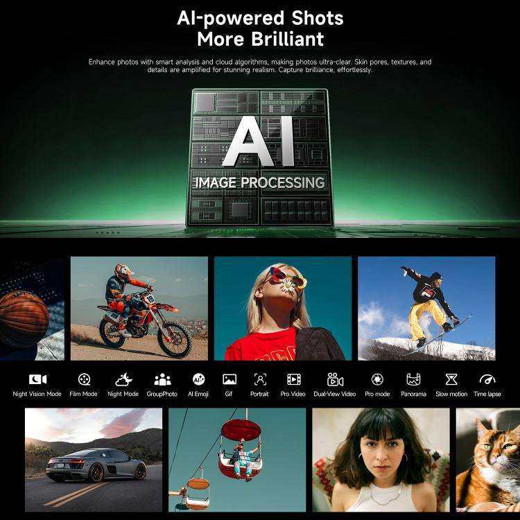 Ulefone Armor 33 Rugged Phone, 12GB+512GB, 6.95 inch Android 15 MediaTek Helio G100 Octa Core, Ne...