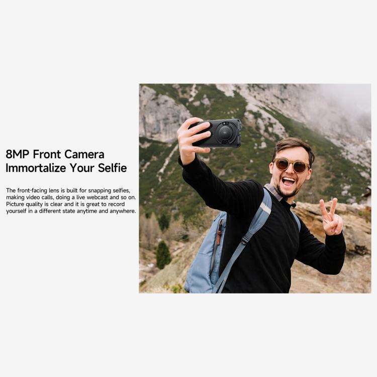 Ulefone RugKing, 8GB+256GB, IP68/IP69K Rugged Phone, 5.99 inch Android 15 Unisoc T7255 Octa Core,...