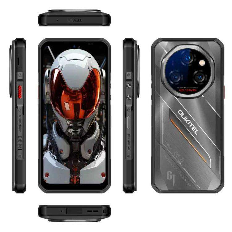 Oukitel WP62 Rugged Phone, 12GB+512GB, 108MP Camera, Fingerprint Identification, 6.6 inch Android...