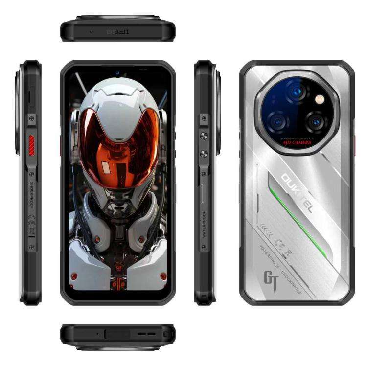 Oukitel WP62 Rugged Phone, 8GB+256GB, 108MP Camera, Fingerprint Identification, 6.6 inch Android ...