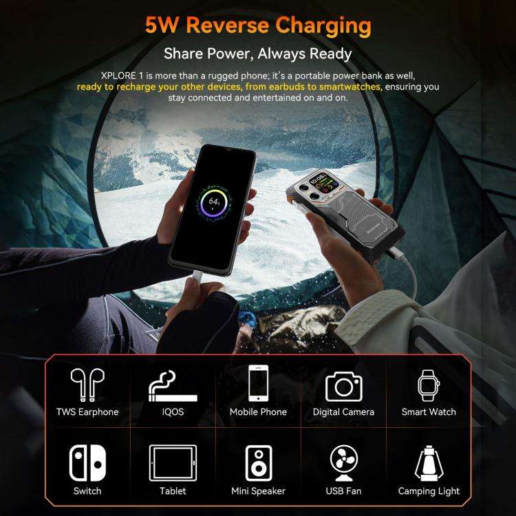 Blackview XPLORE 1, 16GB+512GB, 6.78 inch Android 15 Dimensity 7050 MT8791V/HZA Octa Core, Networ...