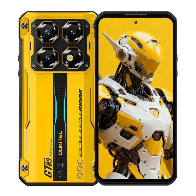 Oukitel WP60 Rugged Phone, 12GB+512GB, Night Vision, 108MP Camera, Side Fingerprint, 7.2 inch And...