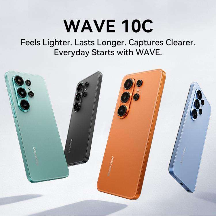 Blackview WAVE 10C, 4GB+32GB, 6.88 inch Android 16 Unisoc UMS312 / T310 Octa Core, Network: 4G, O...