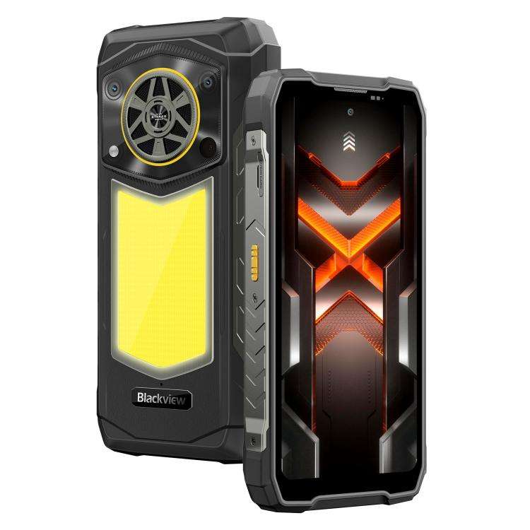 Blackview ROCK 5 Rugged Phone, 12GB+256GB, 6.67 inch Android 16 Helio G100 MT8781 Octa Core, Netw...