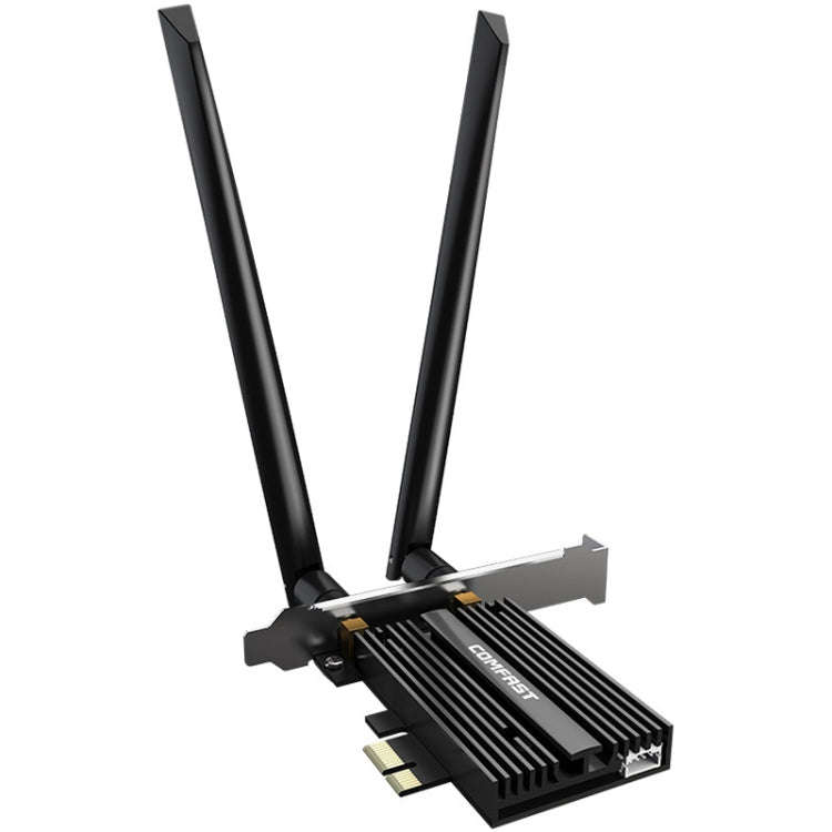 COMFAST AX200 Pro+ 5374Mbps WiFi6 PCIE High Speed Wireless Network Card, AX200 Pro+