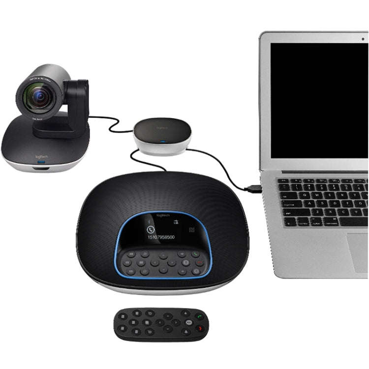Logitech CC3500e HD 1080P Online Class Video Business Teleconference Camera, EU Plug
