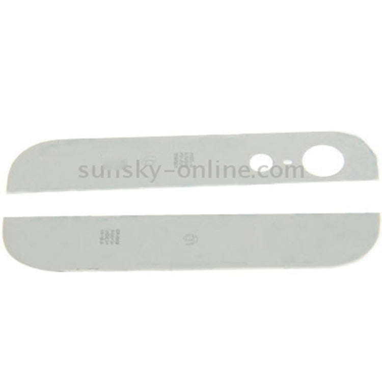 OEM Version Back Cover Top & Bottom Glass Lens for iPhone 5 (Golden), OEM For iPhone 5 White