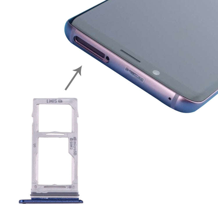 For Galaxy S9+ / S9 SIM & SIM / Micro SD Card Tray, For Samsung Galaxy S9+ / S9 (Double), For Gal...