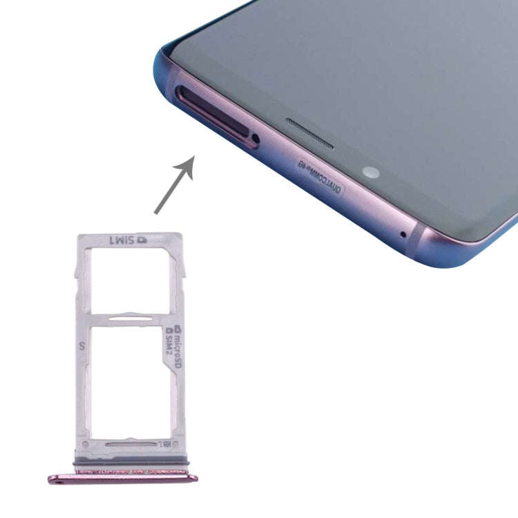 For Galaxy S9+ / S9 SIM & SIM / Micro SD Card Tray, For Samsung Galaxy S9+ / S9 (Double), For Gal...