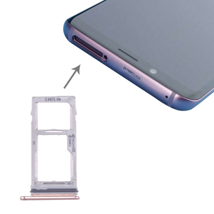 For Galaxy S9+ / S9 SIM & SIM / Micro SD Card Tray, For Samsung Galaxy S9+ / S9 (Double), For Gal...