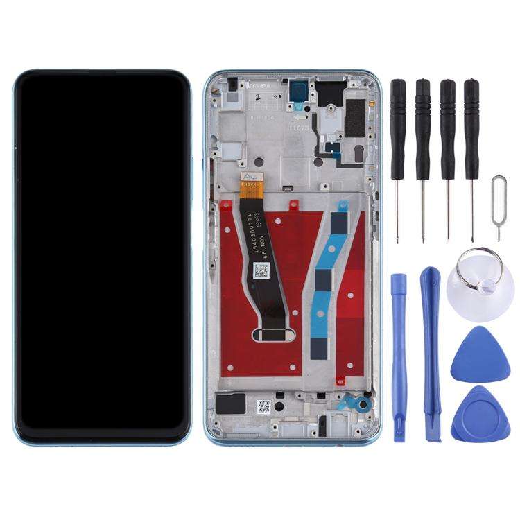 LCD Screen and Digitizer Full Assembly with Frame for Huawei P smart Pro 2019, For Huawei P smart...