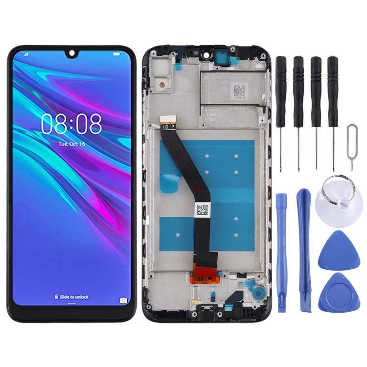 LCD Screen and Digitizer Full Assembly with Frame for Huawei Y6 (2019) / Y6 Pro (2019) / Enjoy 9e...