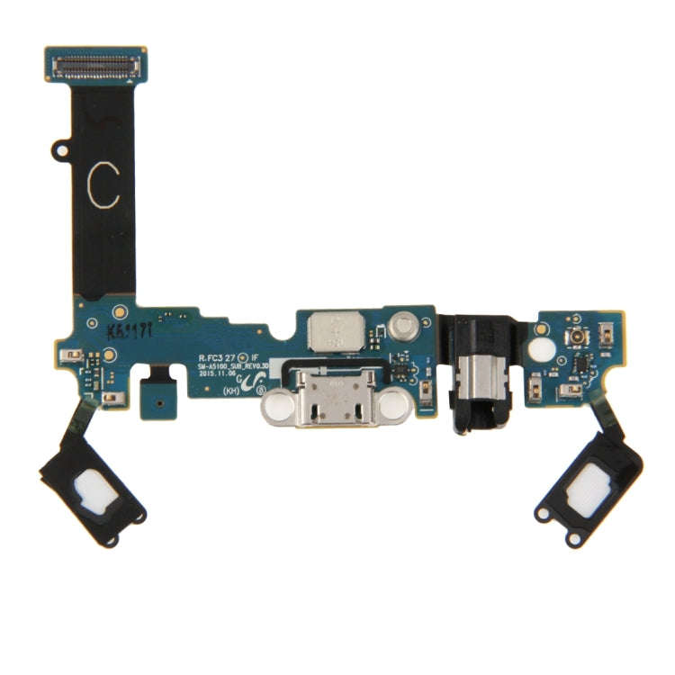 For Galaxy A5(2016) / A5100 Charging Port & Sensor & Headphone Jack Flex Cable, For Galaxy A5(201...