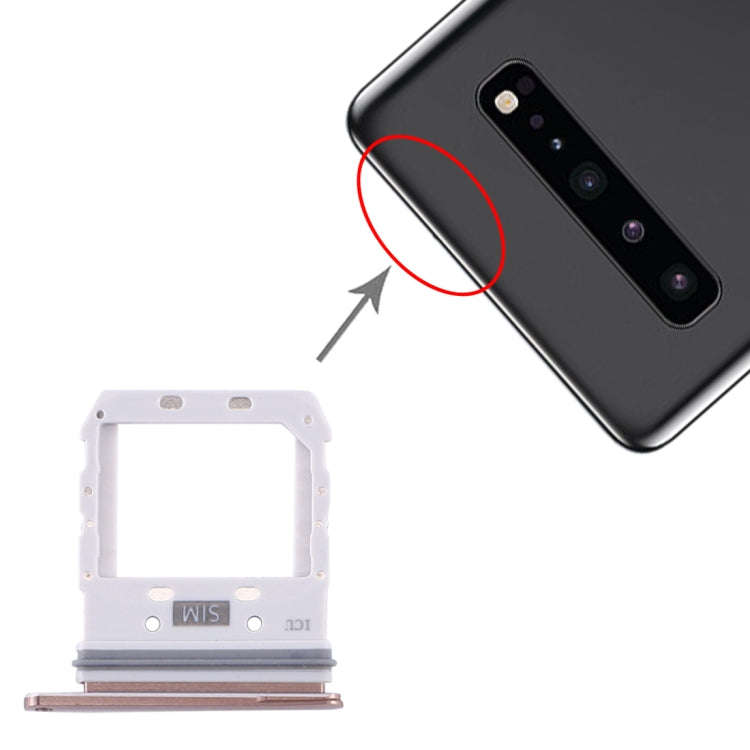 For Samsung Galaxy S10 5G SIM Card Tray, For Samsung Galaxy S10 5G(Single)