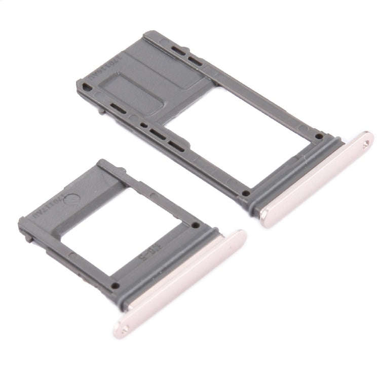 For Galaxy A5 (2017) / A520 & A7 (2017) / A720 SIM Card Tray + Micro SD Card Tray, Single Card, F...