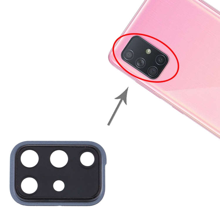 For Samsung Galaxy A71 10pcs Camera Lens Cover, For Samsung Galaxy A71