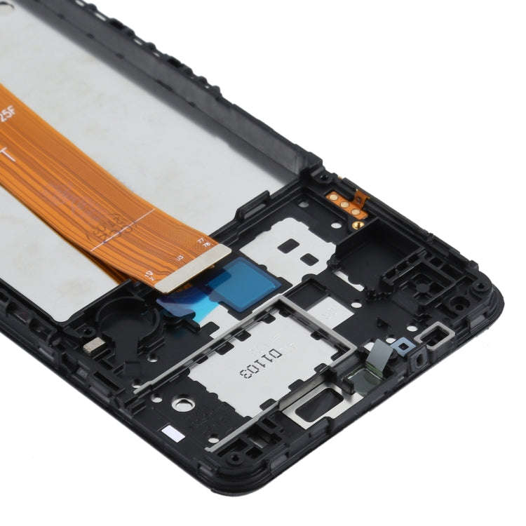 Original LCD Screen and Digitizer Full Assembly with Frame for Samsung Galaxy A12 4G SM-A125F, Fo...