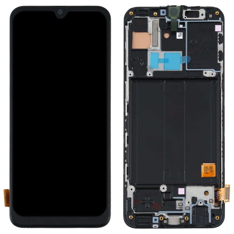 TFT Material LCD Screen and Digitizer Full Assembly with Frame for Samsung Galaxy A40 SM-A405F, F...