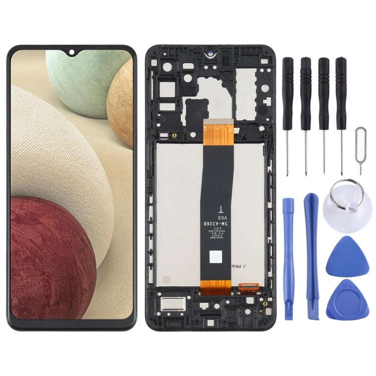 Original LCD Screen and Digitizer Full Assembly with Frame for Samsung Galaxy A32 5G SM-A326B, Fo...