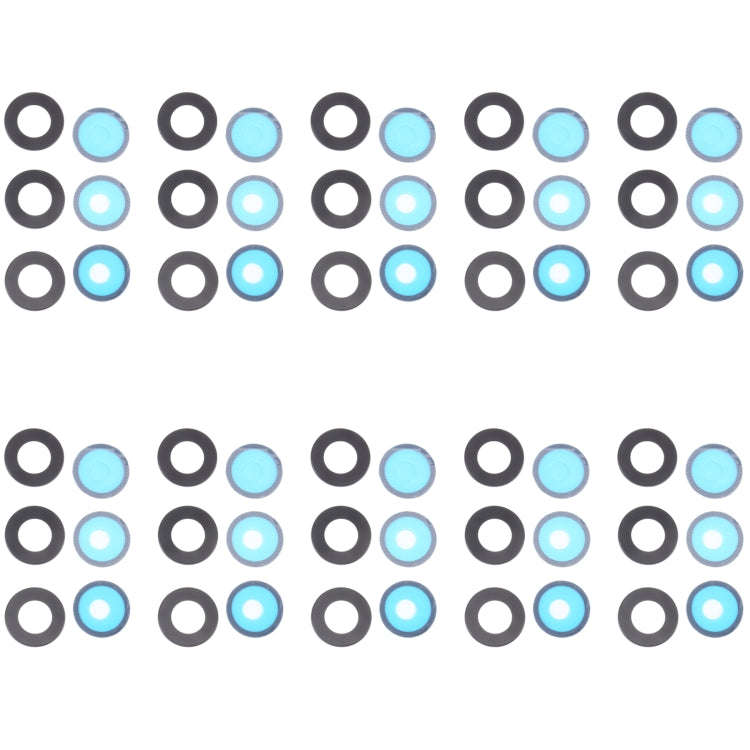 For Samsung Galaxy A72 SM-A725 10pcs Back Camera Lens, For Samsung Galaxy A72