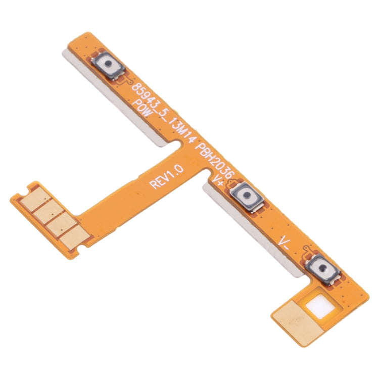 For Samsung Galaxy Tab A7 10.4 (2020) SM-T500 Power Button & Volume Button Flex Cable, For Samsun...
