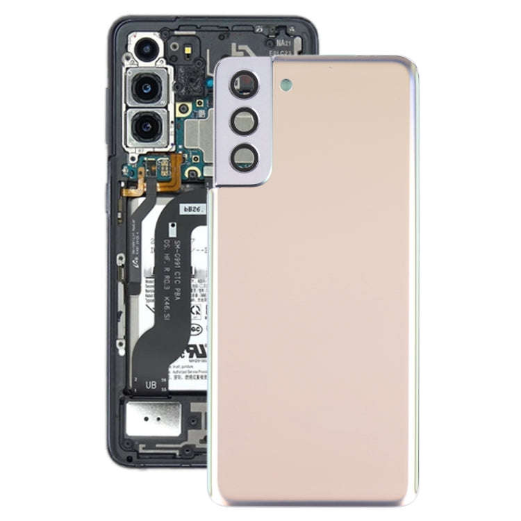 For Samsung Galaxy S21+ 5G Battery Back Cover with Camera Lens Frame, For Samsung Galaxy S21+ 5G(...