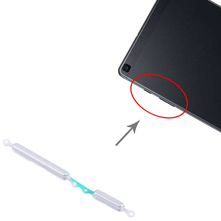 For Samsung Galaxy Tab A 8.0 2019 SM-T290/T295 1set Power Button + Volume Control Button, For Sam...