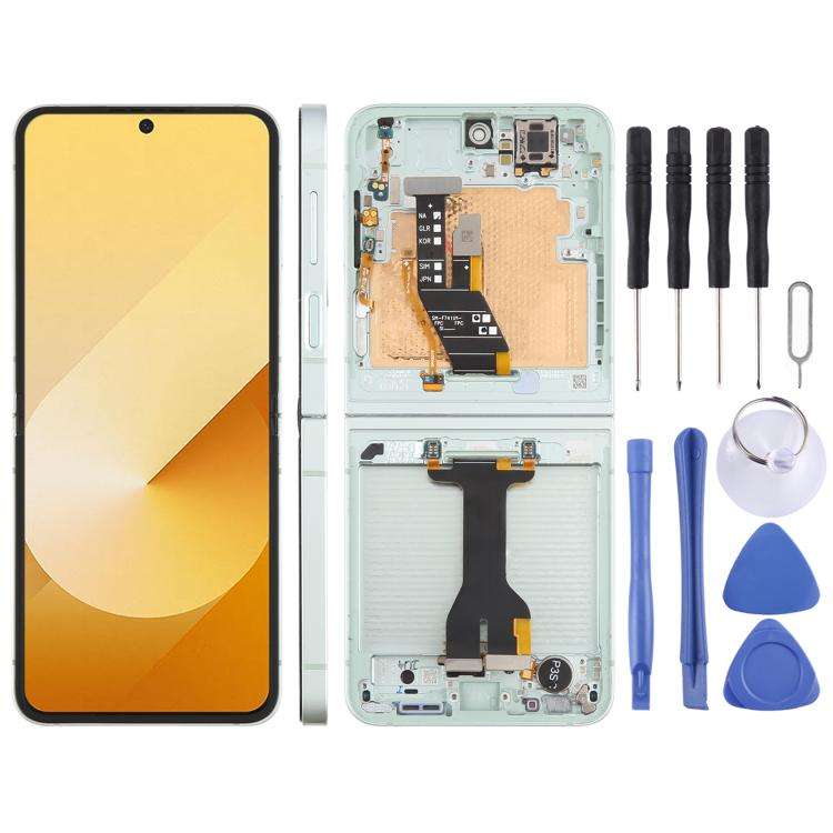 For Samsung Galaxy Z Flip6 SM-F741B Original LCD Screen Digitizer Full Assembly with Frame, For S...